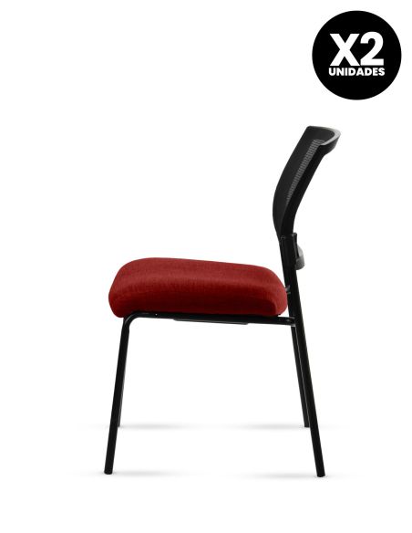 Silla Stol Negra ROLIC Fija Recepción - Calidad Premium - Directo de Fábrica Silla Stol Negra ROLIC Fija Recepción - Calidad Premium - Directo de Fábrica