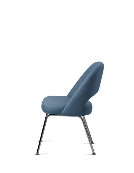 Silla Saarinen Celeste | Diseño moderno & estructura 4 patas – Quamo