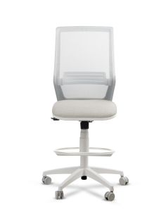 Silla Grou White Cajera - Nueva Silla de Oficina Ergonómica - Argentina
