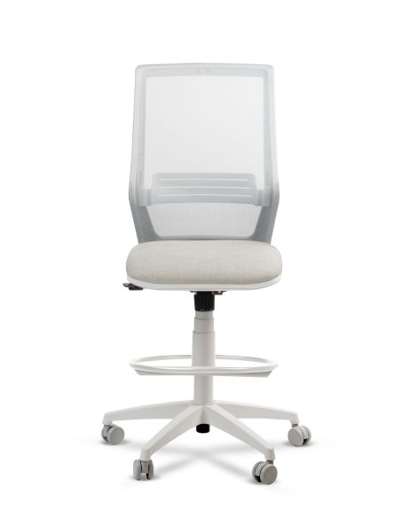 Silla Grou White Cajera - Nueva Silla de Oficina Ergonómica - Argentina