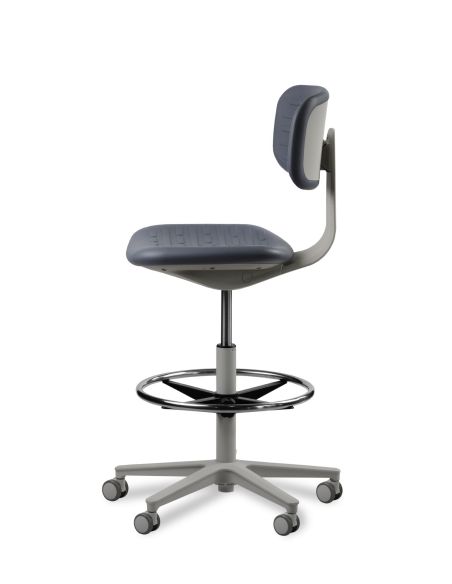 Silla Cajera LabSeat High White