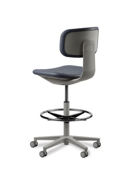 Silla Cajera LabSeat High White