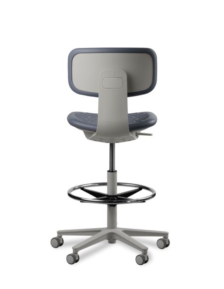 Silla Cajera LabSeat High White