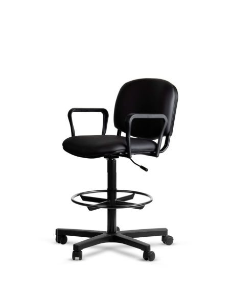 Silla Cajera ISO con Apoyabrazos Alta