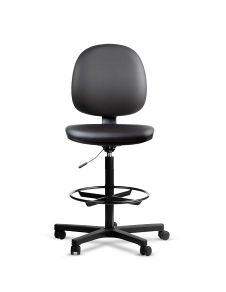 Silla Cajera para Mostrador Flex con Aro Reposapiés - Compra Ahora