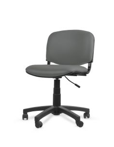 Silla ISO Giratoria Negra sin apoyabrazos - Ideal Peluquería