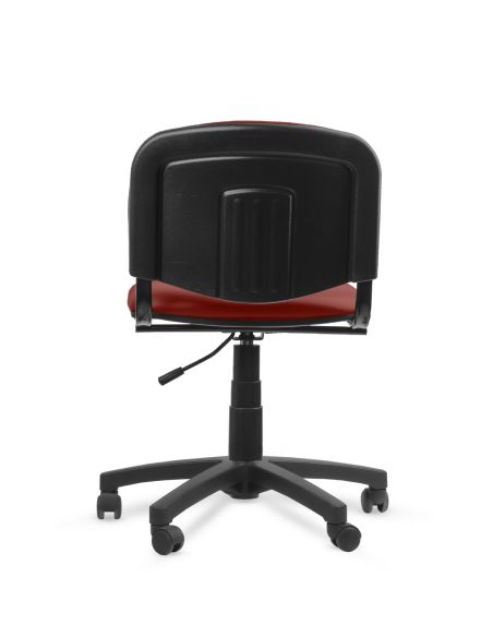 Silla ISO Giratoria Negra sin apoyabrazos - Ideal Peluquería