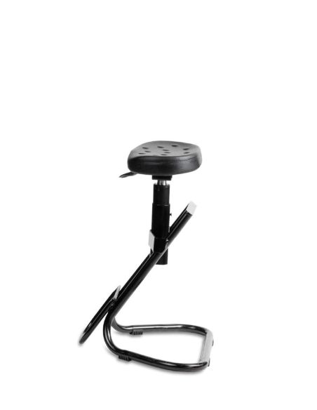 Taburete Banqueta Parado Apoyado Giratoria Altura Regulable