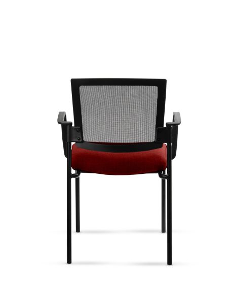 Silla Stol Negra ROLIC Fija Recepción - Calidad Premium - Directo de Fábrica