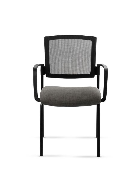 Silla Stol Negra ROLIC Fija Recepción - Calidad Premium - Directo de Fábrica