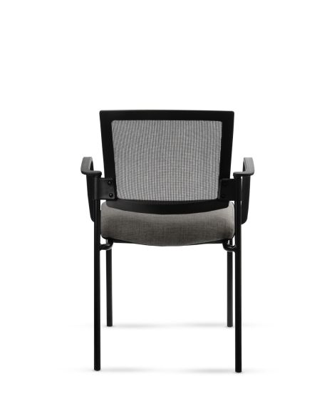 Silla Stol Negra ROLIC Fija Recepción - Calidad Premium - Directo de Fábrica