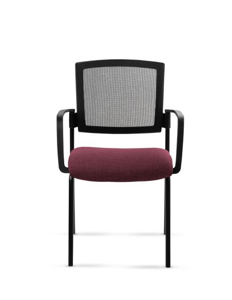 Silla Stol Negra ROLIC Fija Recepción - Calidad Premium - Directo de Fábrica