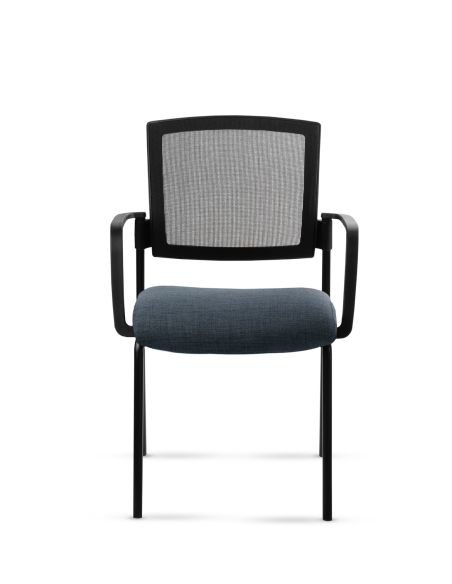 Silla Stol Negra ROLIC Fija Recepción - Calidad Premium - Directo de Fábrica