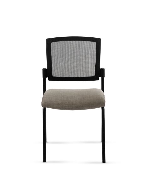 Silla Stol Negra ROLIC Fija Recepción - Calidad Premium - Directo de Fábrica