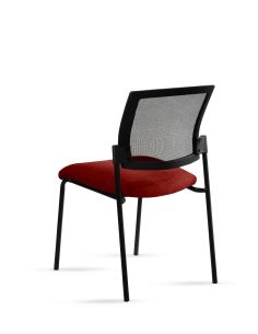 Silla Stol Negra ROLIC Fija Recepción - Calidad Premium - Directo de Fábrica 2