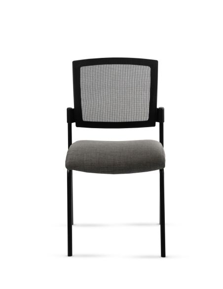 Silla Stol Negra ROLIC Fija Recepción - Calidad Premium - Directo de Fábrica