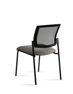 Silla Stol Negra ROLIC Fija Recepción - Calidad Premium - Directo de Fábrica 2