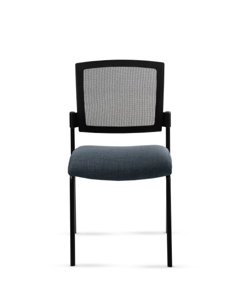 Silla Stol Negra ROLIC Fija Recepción - Calidad Premium - Directo de Fábrica