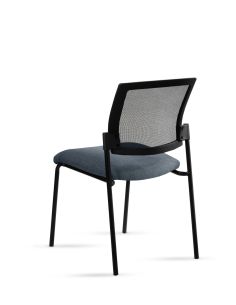 Silla Stol Negra ROLIC Fija Recepción - Calidad Premium - Directo de Fábrica 2