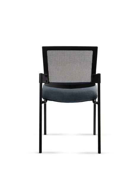 Silla Stol Negra ROLIC Fija Recepción - Calidad Premium - Directo de Fábrica