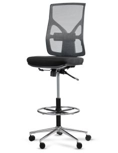 Silla Cool Cajera Alta con Aro Regulable Cromado - COOL ROLIC