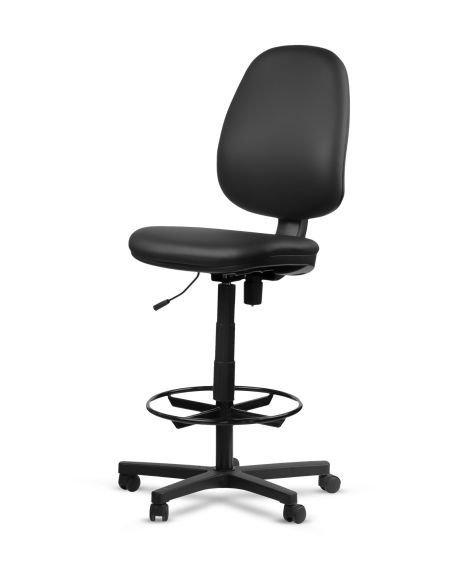 Silla Cajera para Mostrador Flex con Aro Reposapiés - Compra Ahora