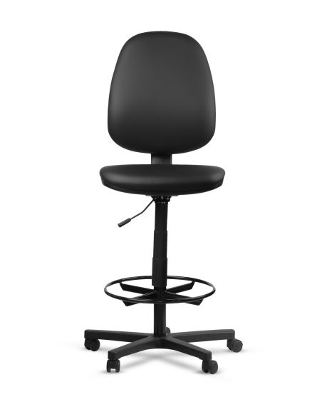 Silla Cajera para Mostrador Flex con Aro Reposapiés - Compra Ahora