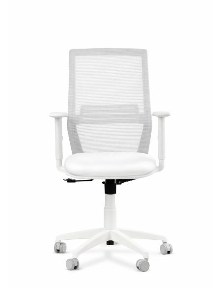 Silla Grou Total White - Silla Ergonómica Blanca