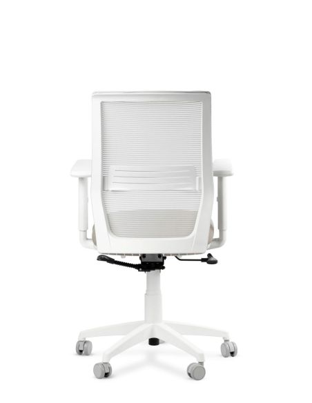Silla Grou Total White - Silla Ergonómica Blanca