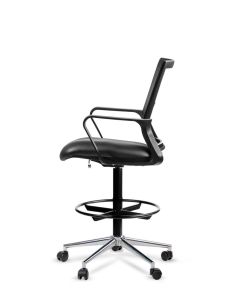 Silla Cajera Alta LINK Cromada con Aro Prolongador Apoyapié - Envío Gratis 2