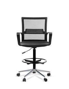 Silla Cajera Alta LINK Cromada con Aro Prolongador Apoyapié - Envío Gratis 2