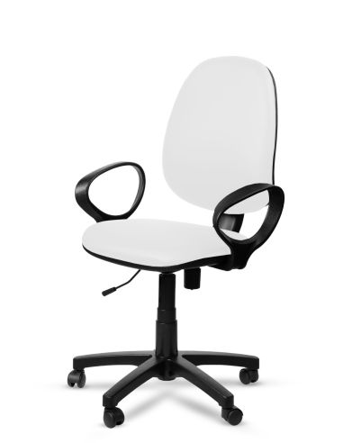 Silla Operativa Flex Rolic Tapizado Beige - Comprá Ahora - Silla PC