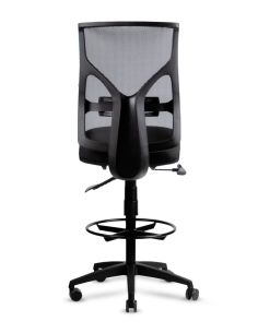 Silla Cajera COOL Total Black con Aro Fijo Ergonómica - Directo de Fábrica 2