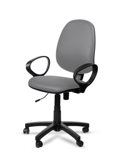Silla Operativa Flex Rolic Tapizado GRIS- Silla PC