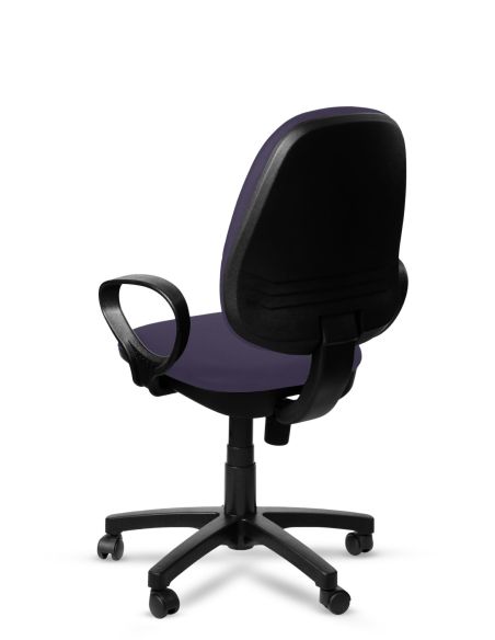 Silla de Oficina Tapizada en Violeta