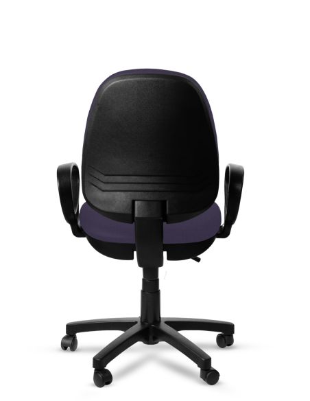 Silla de Oficina Tapizada en Violeta