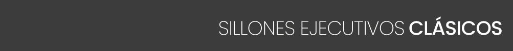 Sillones Ejecutivos Clásicos de Oficina - Sillas Gerenciales - 3 años de Garantia